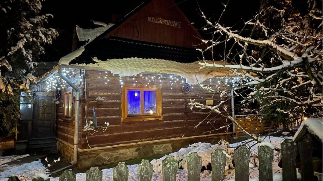 Goralska Czarcia Chata Pod Jalowcem Stryszawa Exterior foto