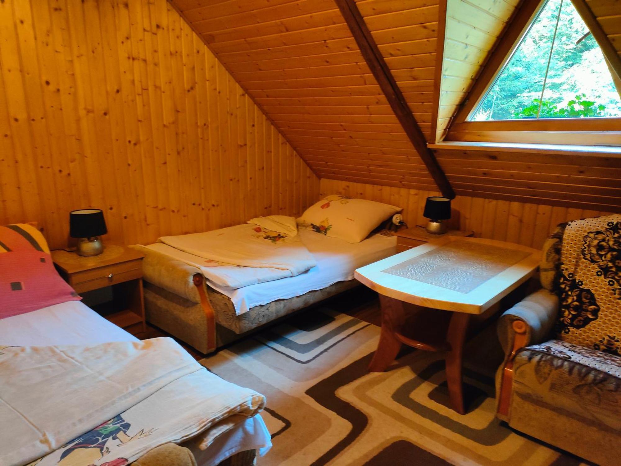 Goralska Czarcia Chata Pod Jalowcem Stryszawa Exterior foto