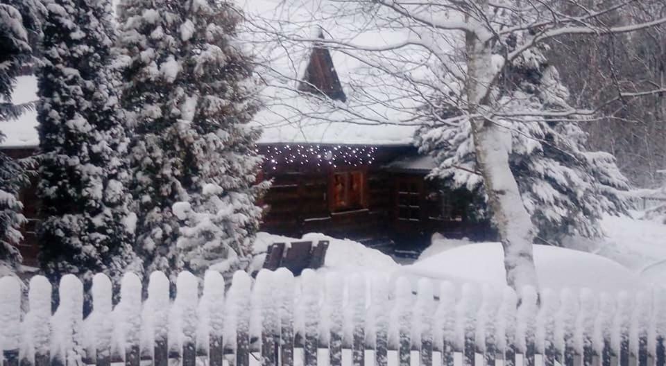 Goralska Czarcia Chata Pod Jalowcem Stryszawa Exterior foto